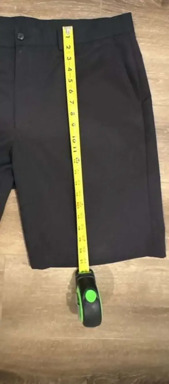 SLAM Men's Performance Golf Tech Shorts in black